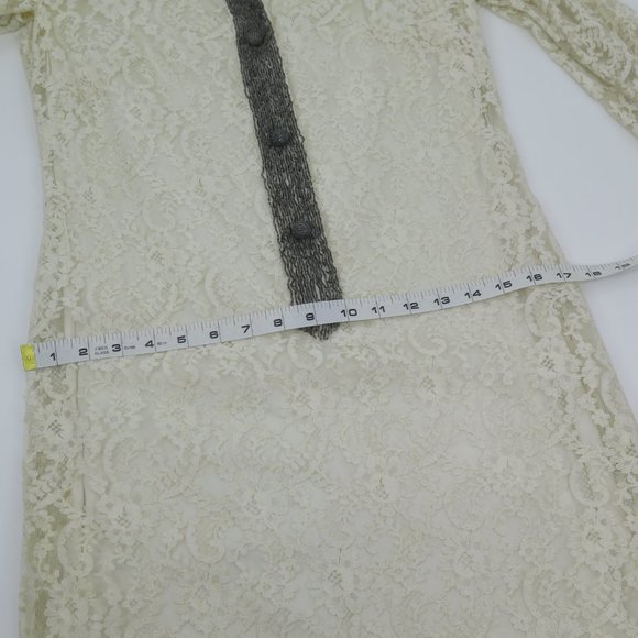 Vintage MCM Charles & Co Lace and beaded dress - Picture 9 of 11